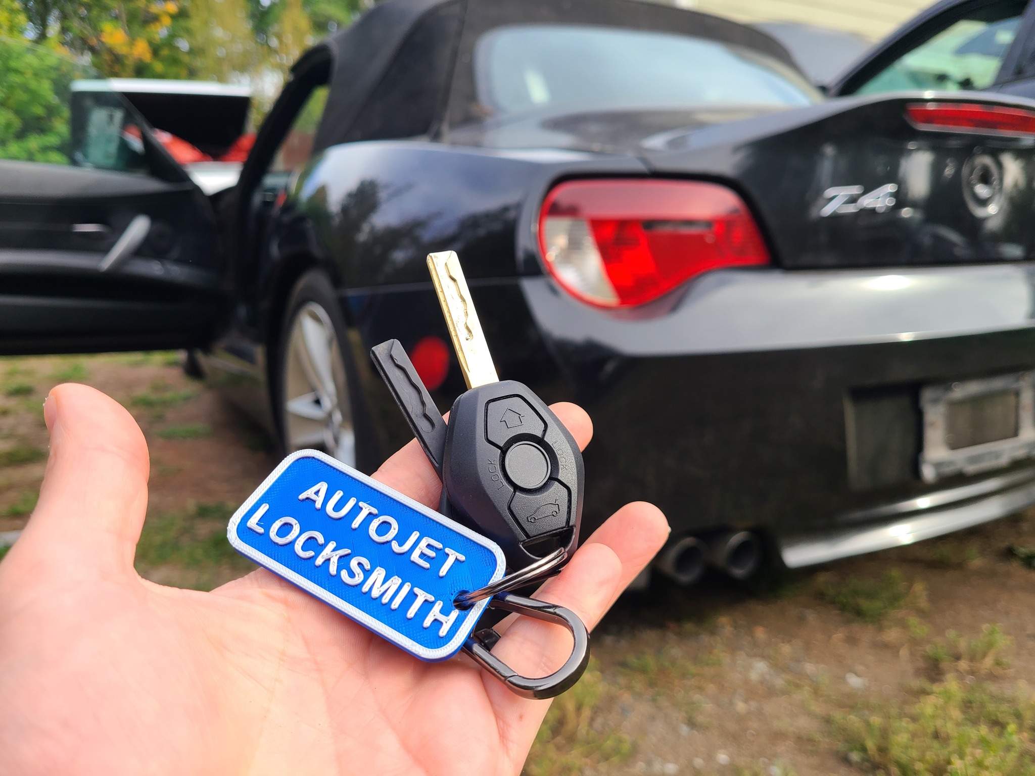 BMW Z4 Remote Key Upgrade - Locksmith Job in Gig Harbor, WA
